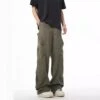 Irregular Mid-rise Straight Long Pant -FlexTrend Store P 20240620120434749 108