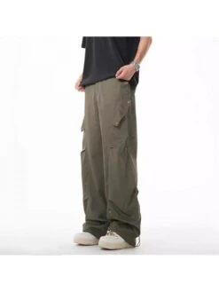 Irregular Mid-rise Straight Long Pant -FlexTrend Store P 20240620120436200 805