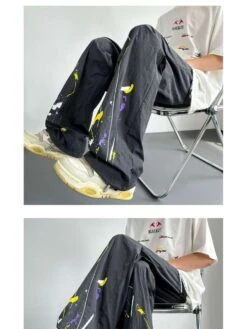 Dots Mid-rise Straight Long Pant -FlexTrend Store P 20240620135223233 840