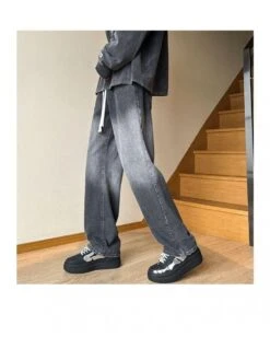 Colorblock Denim Mid-rise Jeans -FlexTrend Store P 20240621134014175 909