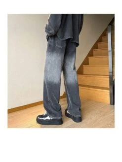 Colorblock Denim Mid-rise Jeans -FlexTrend Store P 20240621134014718 925